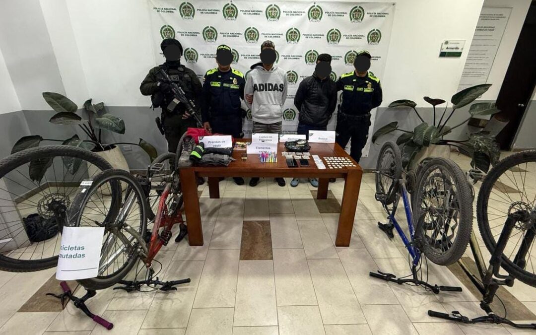 Cota asesta golpe clave: capturan a dos implicados en homicidio y delitos de alto impacto